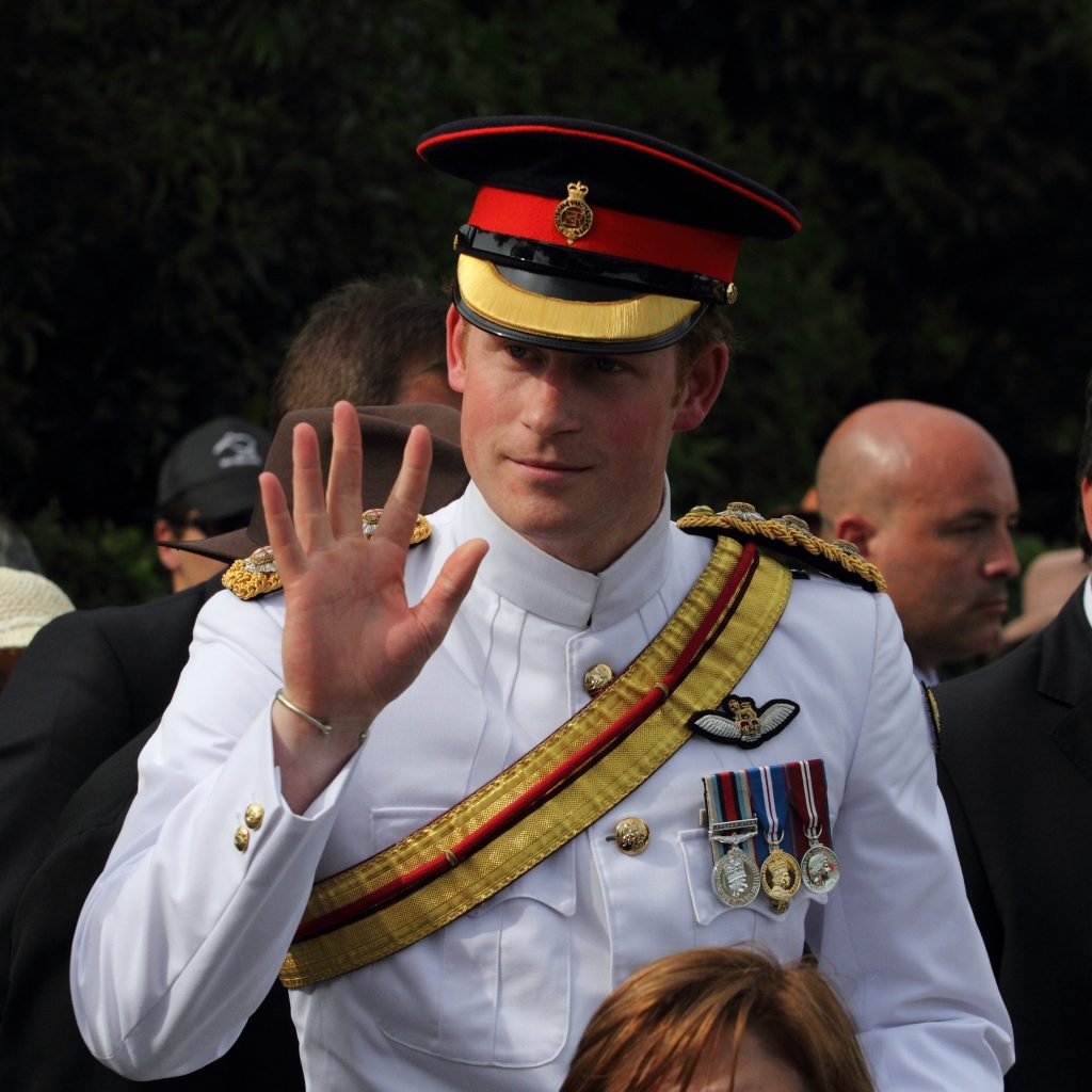 Prince Harry without a beard