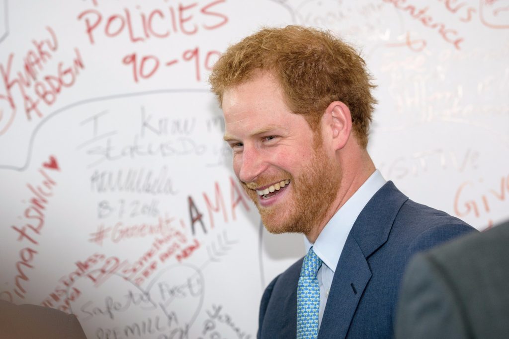 Prince Harry with a beard