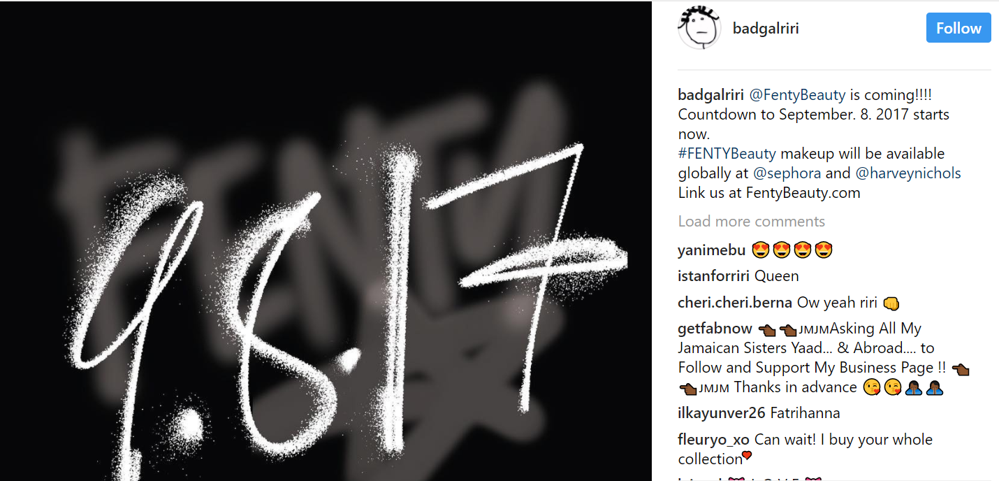 Rihanna's Fenty Beauty Has an Official Release Date – The