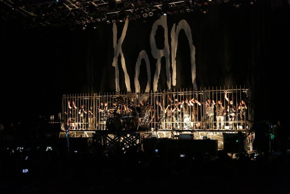 Korn plays the Pearl at the Palms. Photos: Edison Graff 