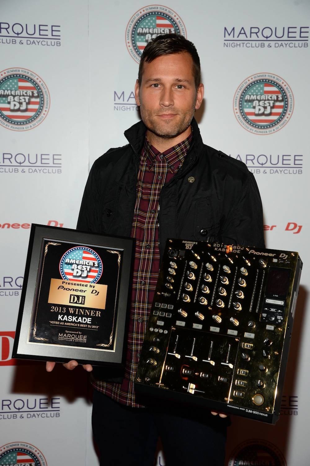 Kaskade on the red carpet at Marquee. Photos: Al Powers/Powers Imagery 