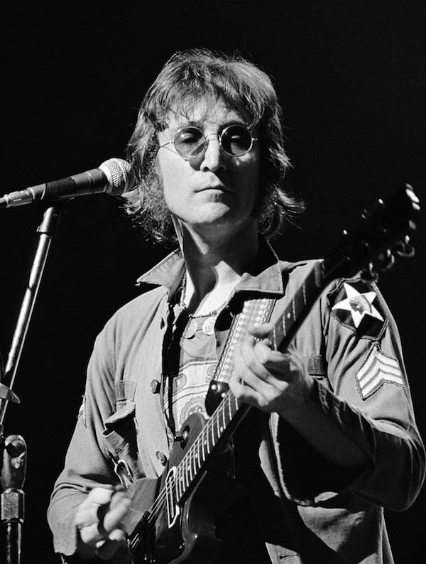 Image of John Lennon by artist Bob Gruen 