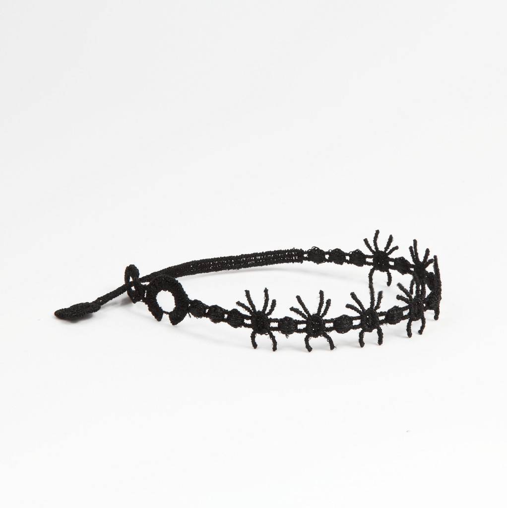 Cruciani C black spider bracelet