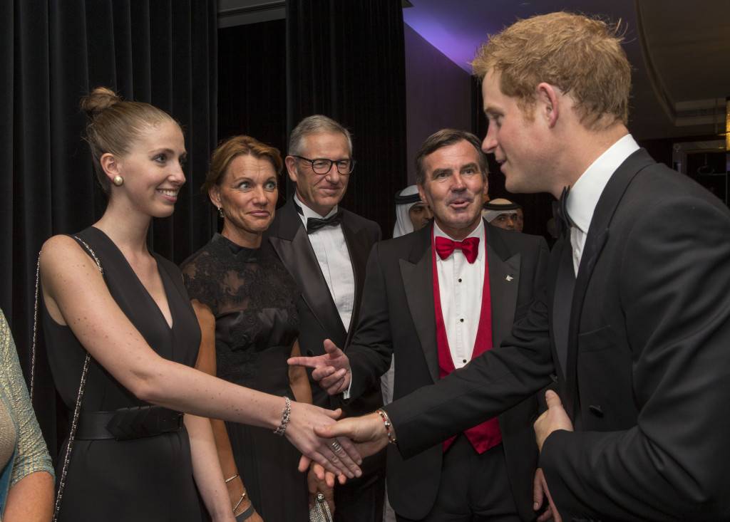 JW Marriott Marquis Dubai Hosts Sentebale Event with Prince Harry