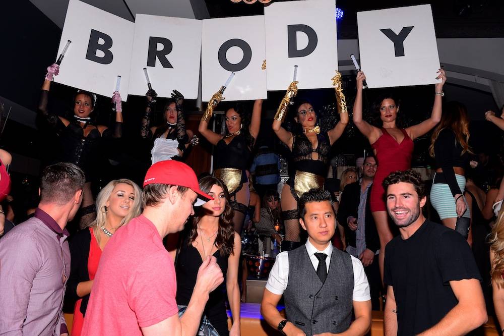 Brody Jenner parties at Hyde. Photos: Bryan Steffy/WireImage 