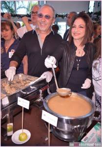 Gloria and Emilio Estefan at last year's event