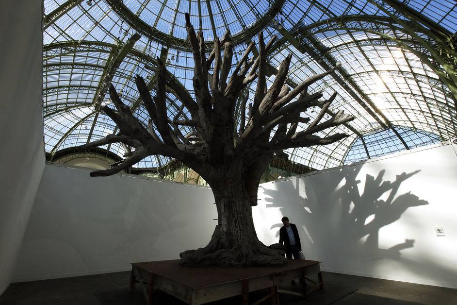 Iron-Tree-du-chinois-Ai-Weiwei copyright ParisMatch