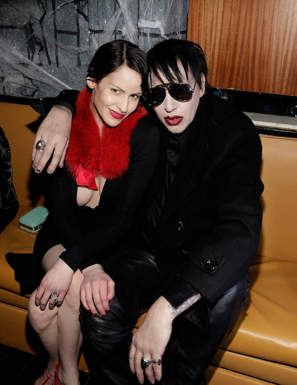 Marilyn Manson hosts at Hyde. Photos: Isaac Brekken/Getty 
