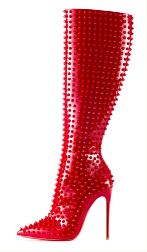 Upcoming (RED) Will $30,000 Custom Christian Louboutin Boots