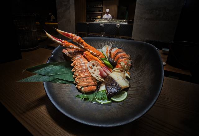 Spicy Tarabagani Hobayaki - Grilled Spicy king crab