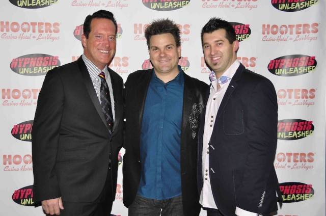 Anthony Cools, Kevin Lepine and Marc Savard