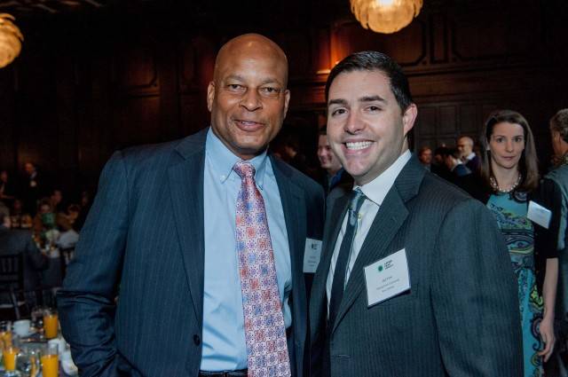 Ronnie Lott and Jed York  Credit: Drew Altizer Photography