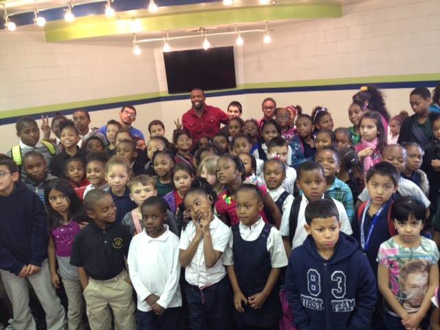 Stevenson Sylvester at the Boys & Girls Clubs of Southern Nevada's Andre Agassi Clubhouse_2