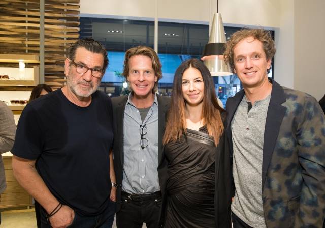 Larry Leight, David Schulte, Sabrina Buell and Yves Behar  Credit: Drew Altizer Photography