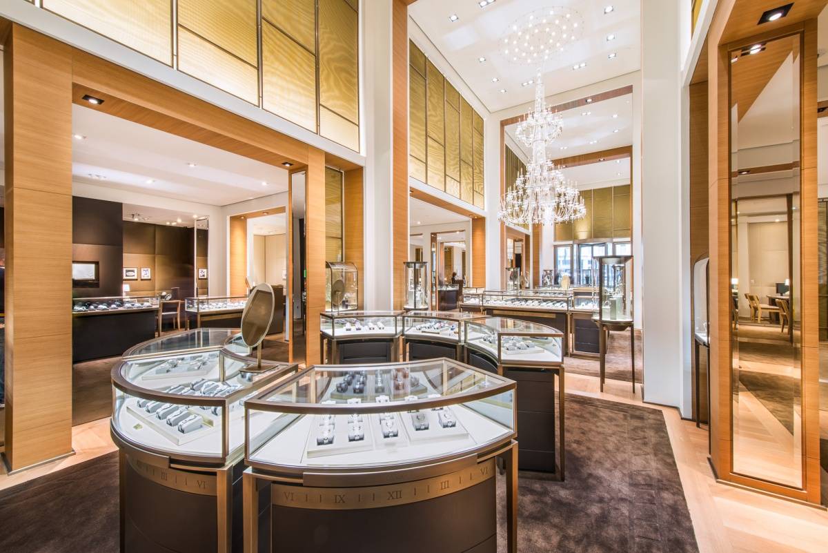 Cartier Jewelry Shop Display Cabinet