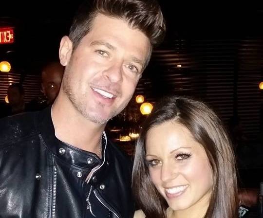 Robin Thicke at STK