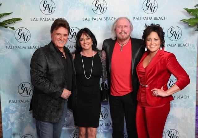 T.G. Sheppard, Linda Gibb, Barry Gibb, and Kelly Lang