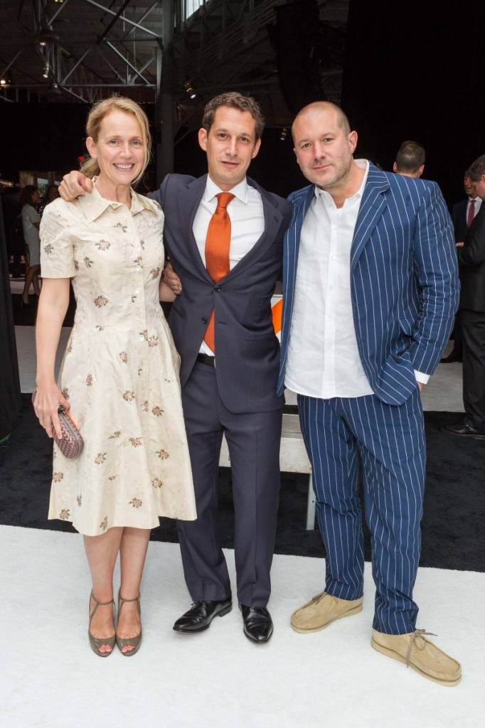 Heather Ive, Daniel Lurie and Jony Ive   Credit: Drew Altizer Photography