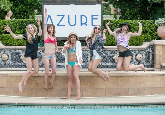 Jaime Anderson and Olympic Friends at Azure