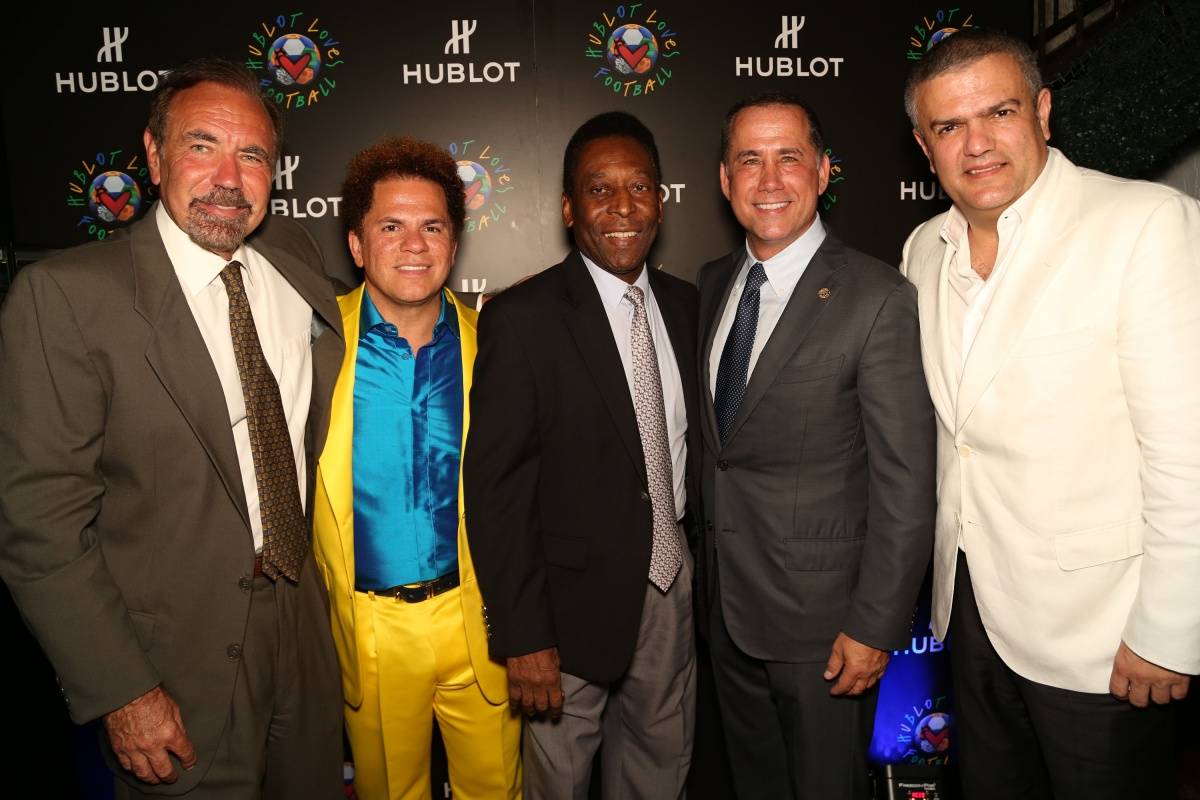 Hublot & Pelé Bring Hublot Loves Football Global Campaign to