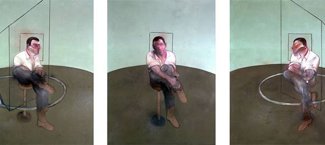 "Three Studies for a Portrait of John Edwards" by Francis Bacon