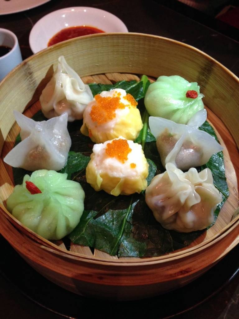 Dumplings at Hakkasan