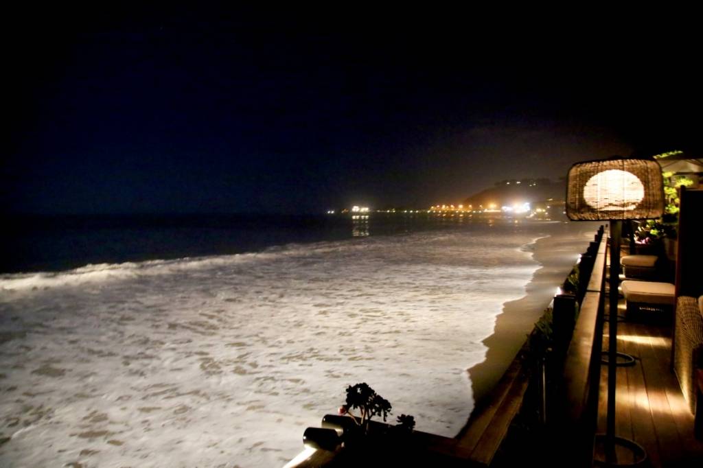 The view from Nobu Malibu