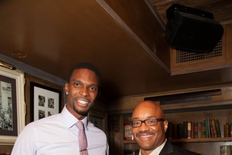 Chris Bosh and Rodney Williams