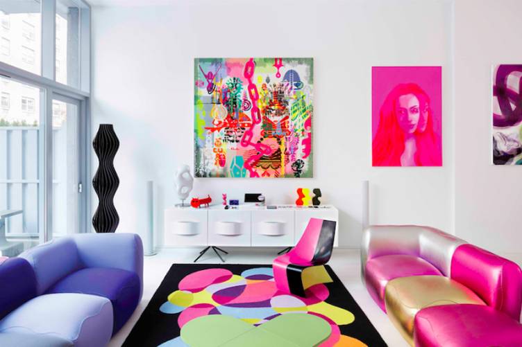 Designer Karim Rashid Grants A Peek Into His Colorful Abode