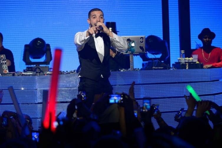 Drake at Marquee Nightclub & Dayclub at The Cosmopolitan of Las Vegas. Photos: Al Powers/Powers Imagery