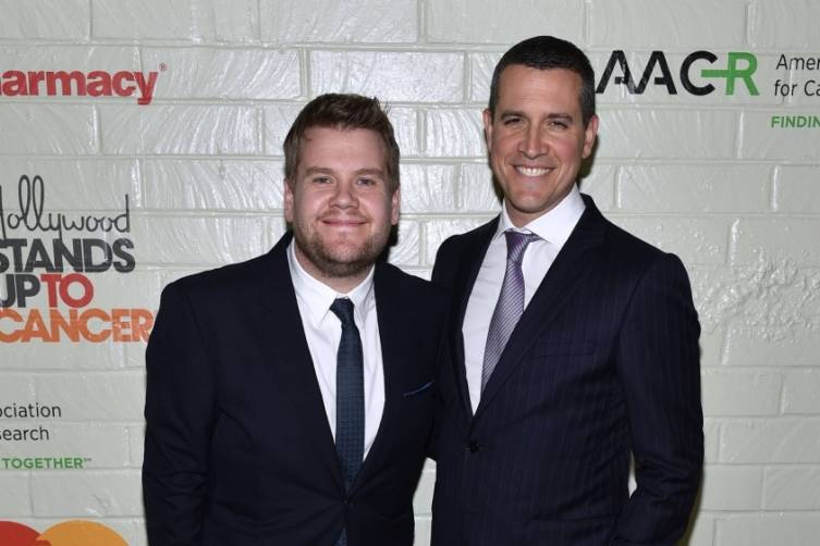 James Corden and Jim Toth