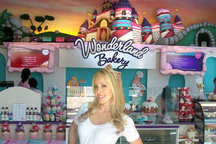 Allyson Ames at Wonderland Bakery