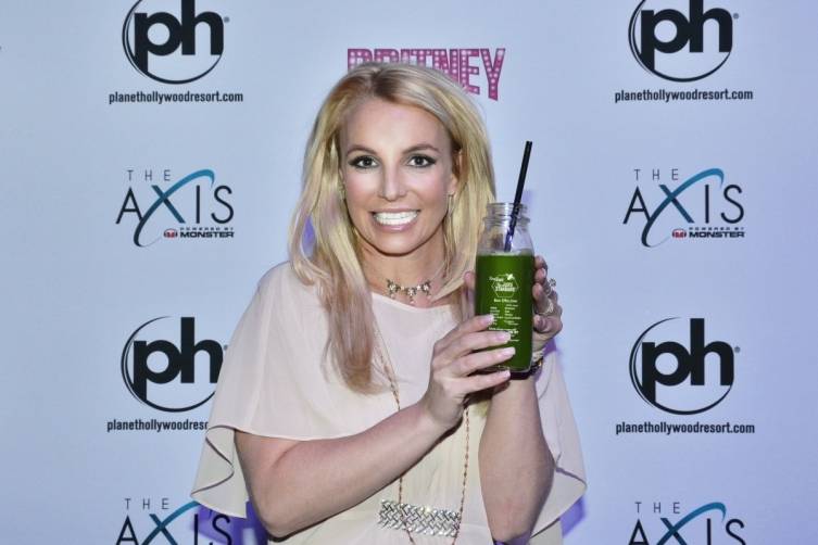 Britney Spears at The Juice Standard