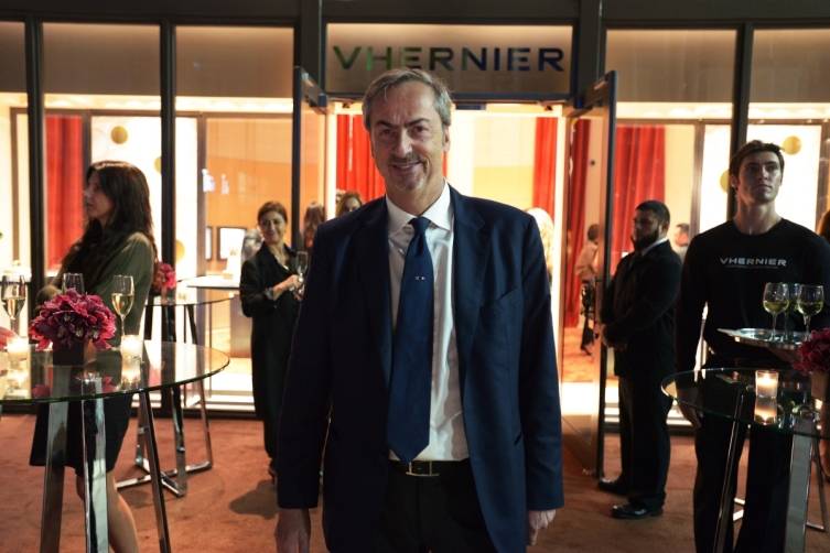 Vhernier President, Carlo Traglio