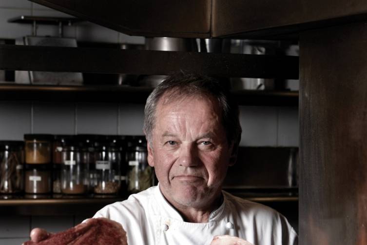 Chef Wolfgang Puck in CUT at the Beverly Wilshire Hotel