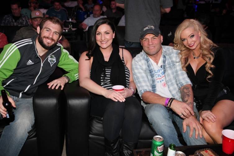 Randy Couture, Mindy Robinson and Ryan Couture 
