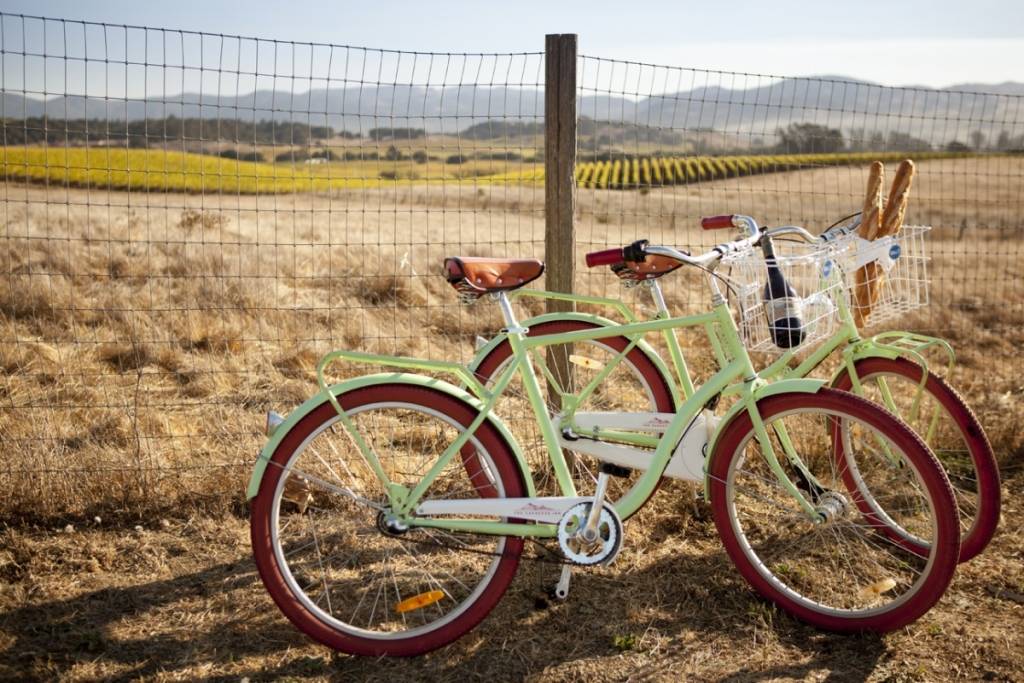 Bikes for use at the Carneros 