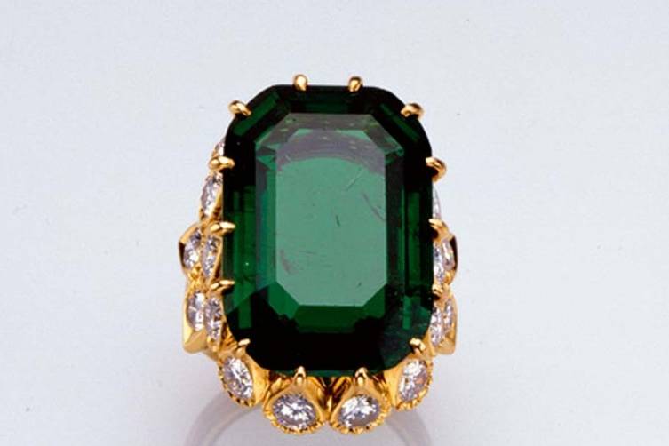 The Duchess of Windsor's Cartier 19 carat Engagement Ring sold for $2 million
