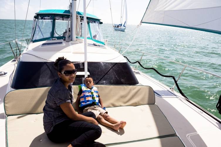 Sailing Heals first Children's Sail
