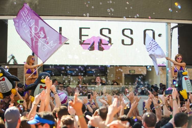 Alesso at Marquee Dayclub. 