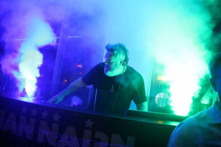 Kristian Nairn Spins at Ghostbar during Rave of Thrones event.