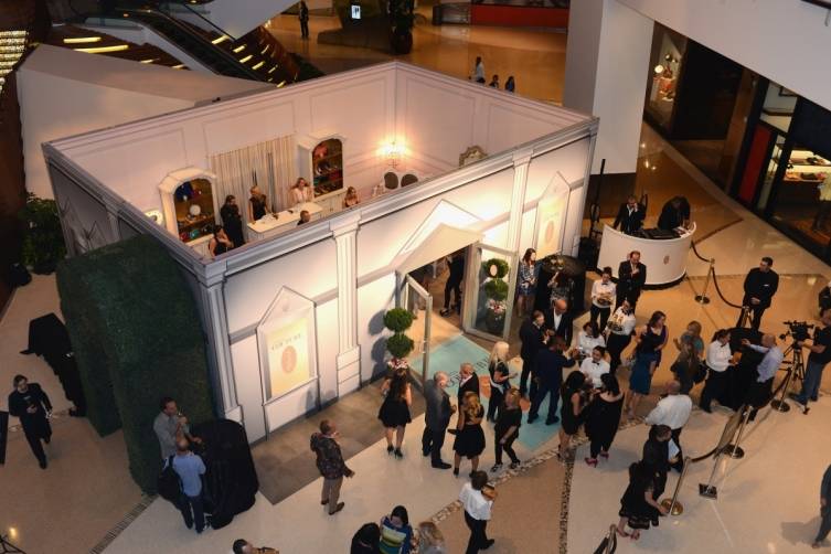 The SJP Collection Pop Up Shop Opened With A VIP Shopping Event at The Shops at Crystals.