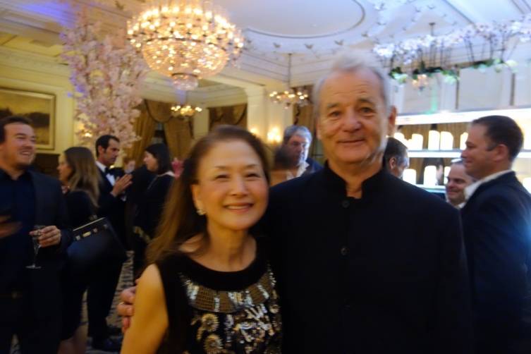 Bill Murray with Olivia Hsu Decker