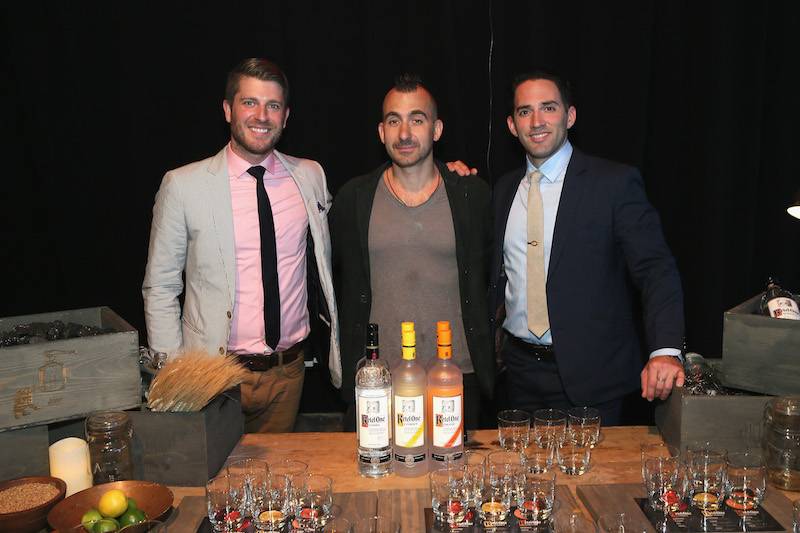 NEW YORK, NY - MAY 13:  Bartender Jeff Bell, Chef Mark Forgione and mixologist Ricky Gomez attend as De Nolet Presents Ketel One Vodka on May 13, 2015 in New York City.  (Photo by Jemal Countess/Getty Images for Ketel One)