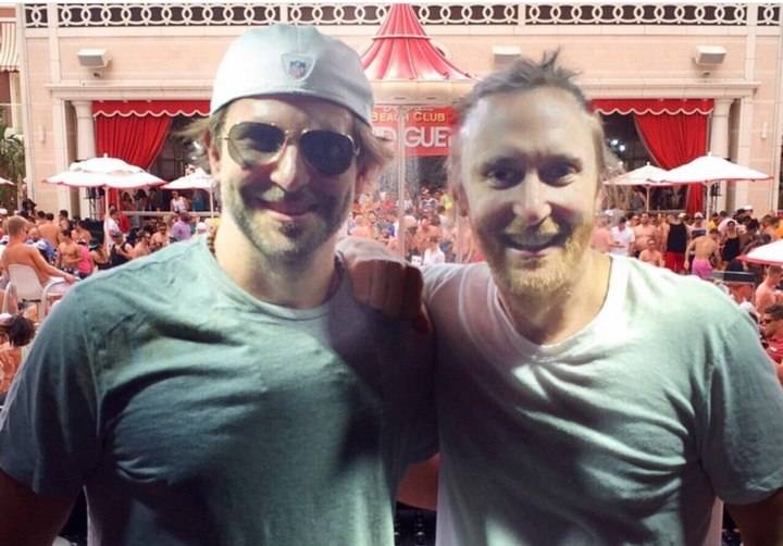 Bradley Cooper and David Guetta