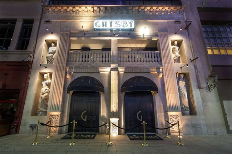 Spend an evening surrounded by all the glitz, glamour, and decadence you'd expect from a nightclub named "Gatsby"