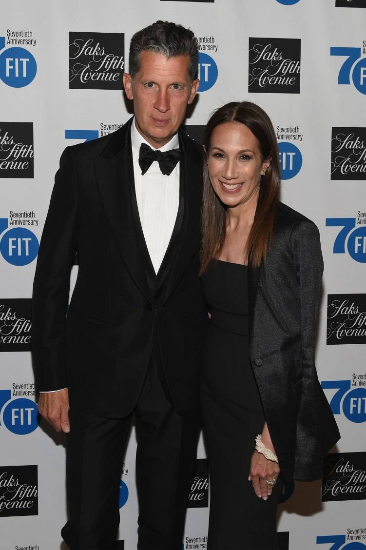  Stephano Tonchi and guest attend the FIT Foundation Gala  June 15, 2015 in New York City.  (Photo by Andrew H. Walker/Getty Images for FIT)