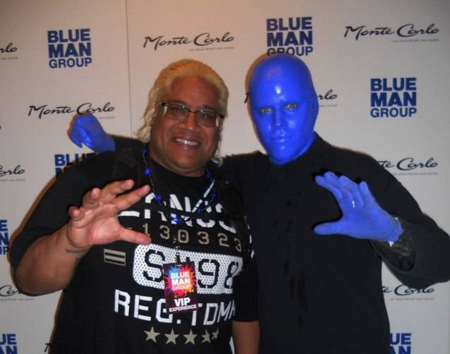 6.23.15_Rikishi at Blue Man Group in Monte Carlo Resort and Casino