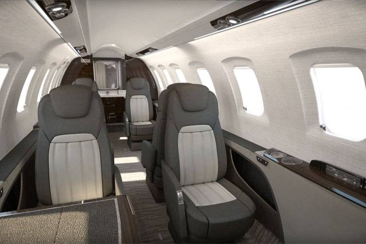 Learjet 75 LXi Interior