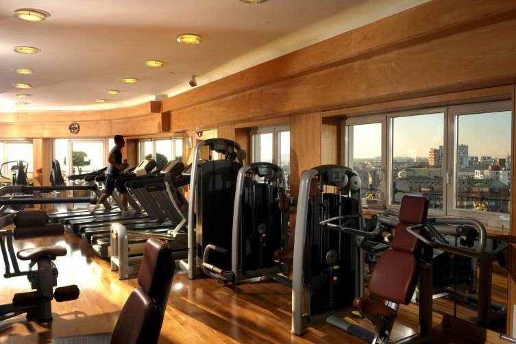 Hotel Principe di Savoia in Milan: Fitness Space and Roof Terrace